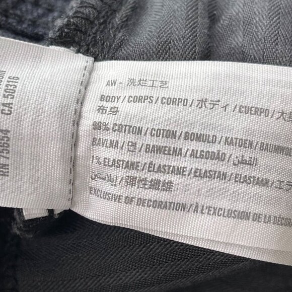 Abercrombie & Fitch Jeans Women's 18 Black The 90's Straight Ultra High Rise - Picture 5 of 11